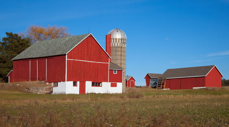 Agricultural Painting by George Stewart Painting